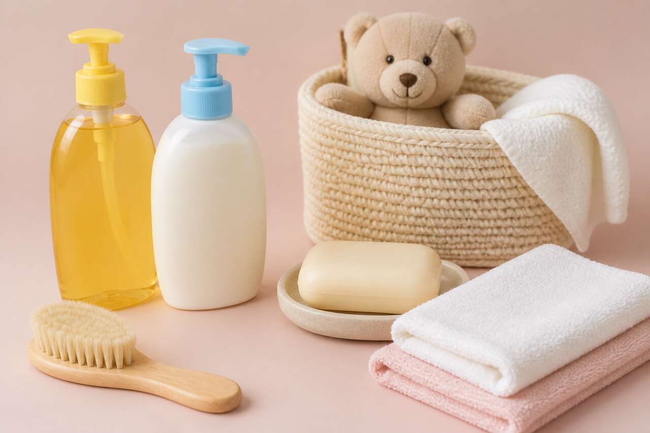 Les produits de toilette indispensables pour bébé