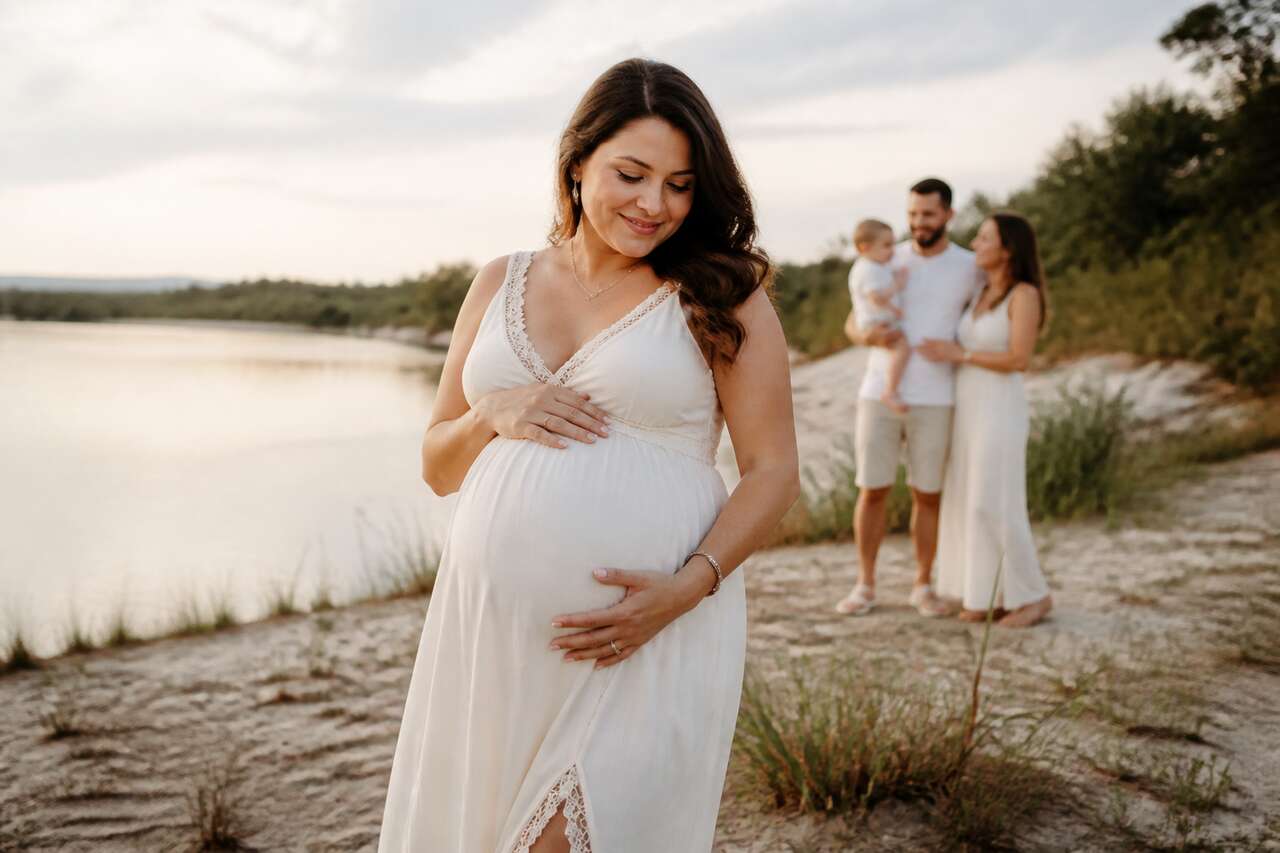 Adopter des poses simples et flatteuses, seule, en couple ou en famille