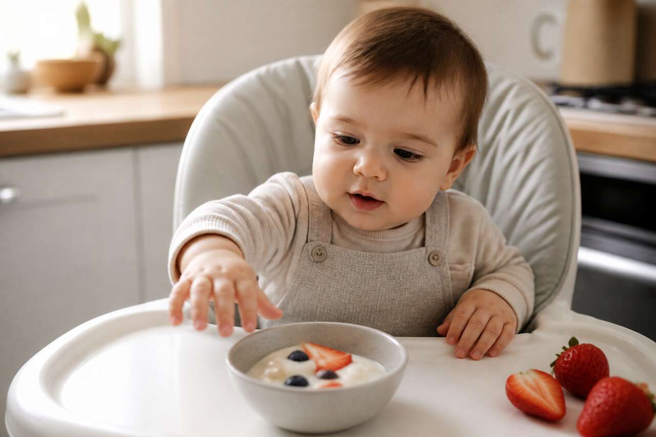 &agrave; quel &acirc;ge proposer un yaourt &agrave; b&eacute;b&eacute;