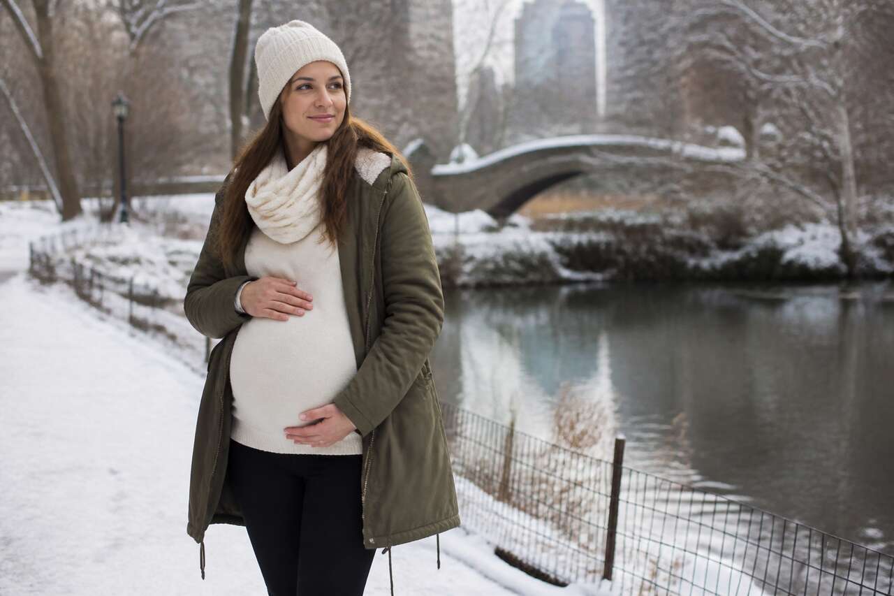S’habiller enceinte en hiver: la stratégie des couches sans compression S’habiller enceinte en hiver: la stratégie des couches sans compression
