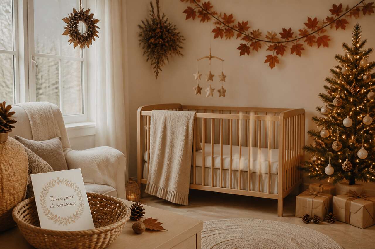 Faire-part de naissance : inspirations automne, hiver et Noël