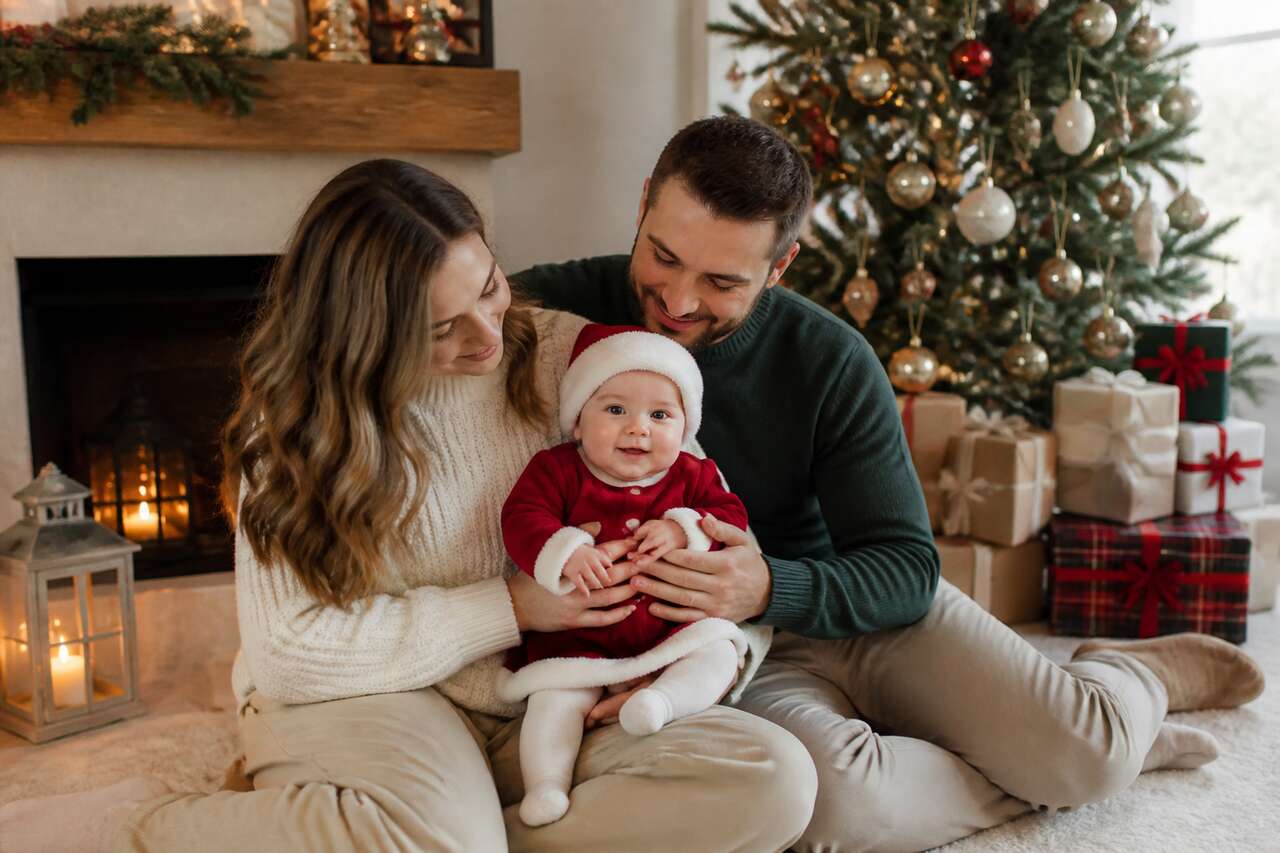 11 idées de cadeaux pour le premier Noël de bébé