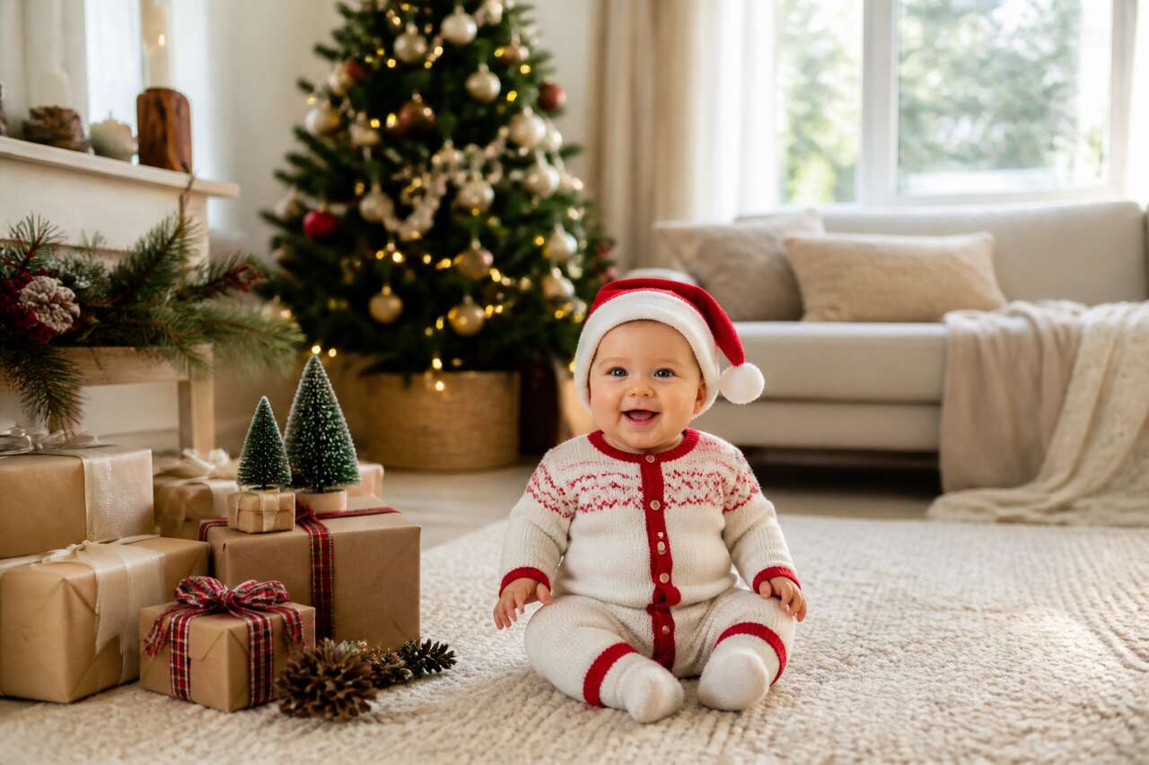Comment préparer le premier Noël de bébé