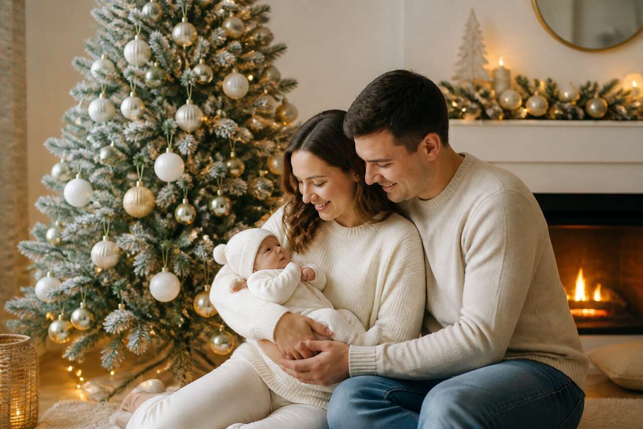 Ce qui compte vraiment pour un premier no&euml;l avec b&eacute;b&eacute;